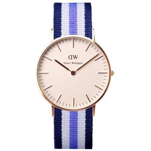 Image of Daniel Wellington Trinity rosa forgyldt dame ur, 0509DW